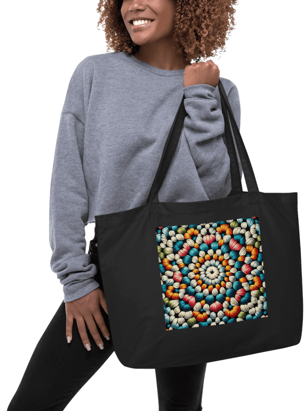 Blue Hues Kaleidoscope Tote product image (3)