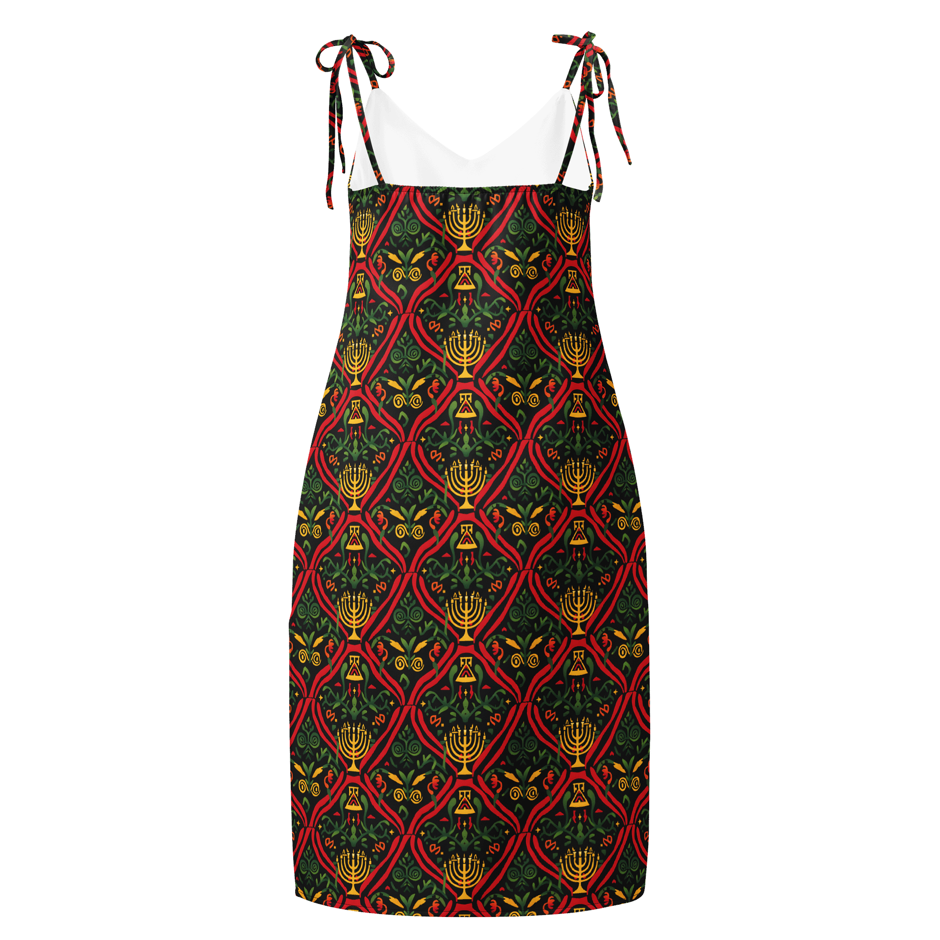 Heritage & Grace: Kwanzaa Kinara Slip Dress product image (4)