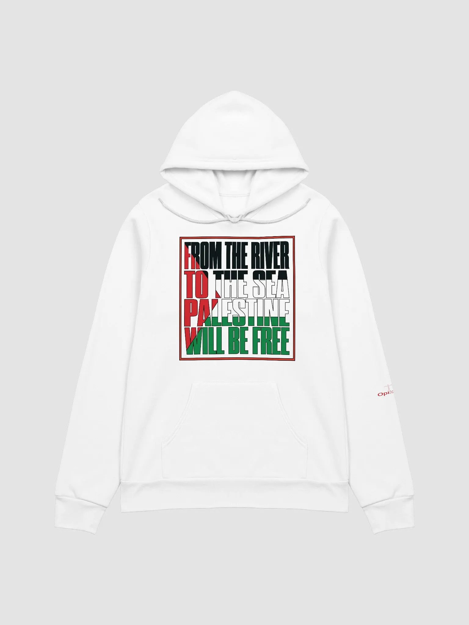 From The River To The Sea - Bella+Canvas Supersoft Hoodie product image (6)