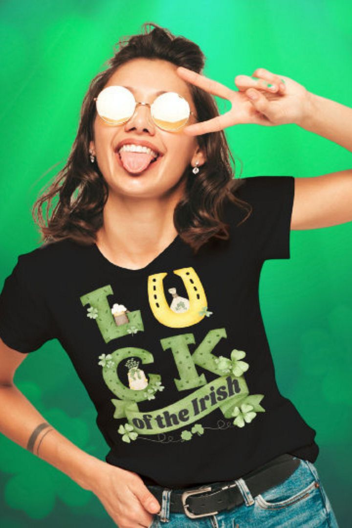 St Patricks Luck of the Irish T-Shirt product image (1)