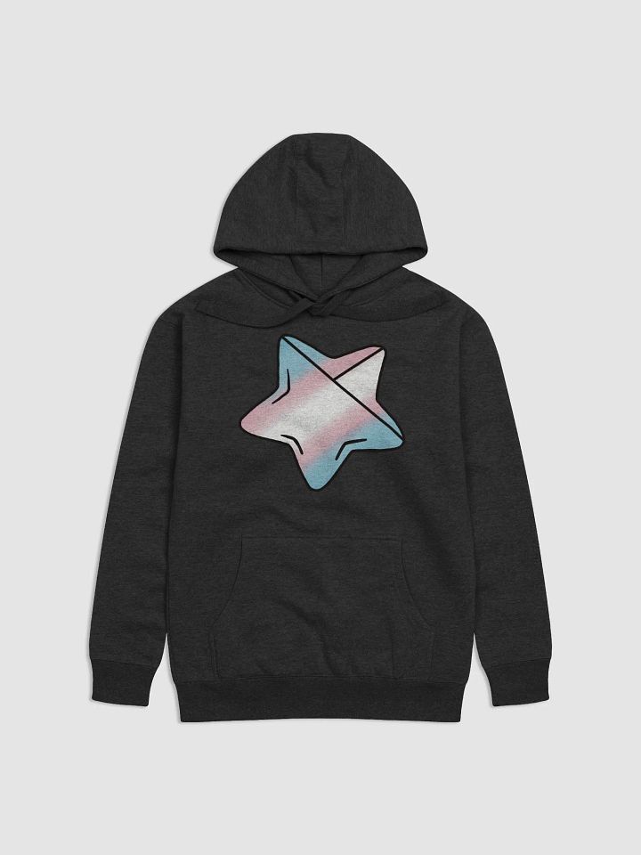 Trans Pride Folding Star Hoodie product image (3)