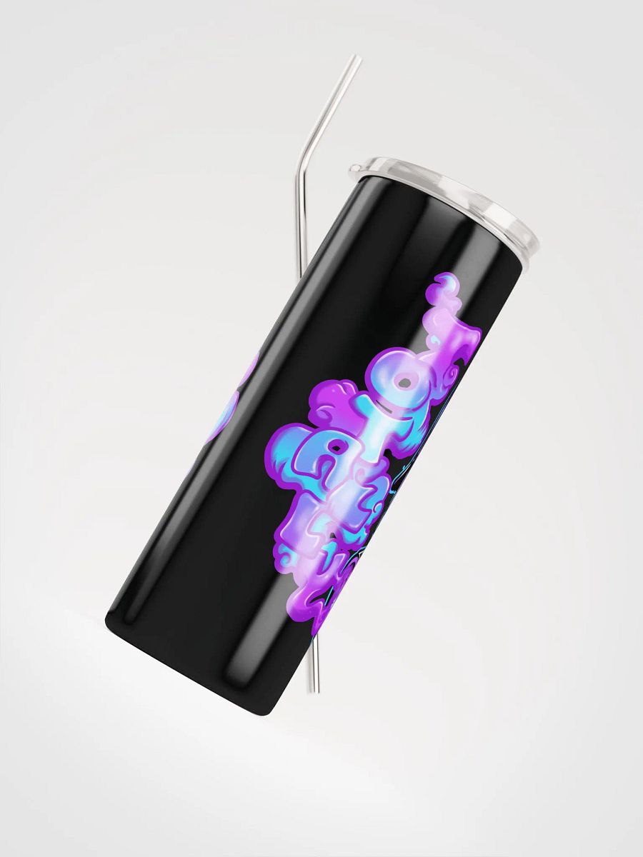 Totally Toxic Stainless Steel Tumbler + Reusable Straw product image (4)