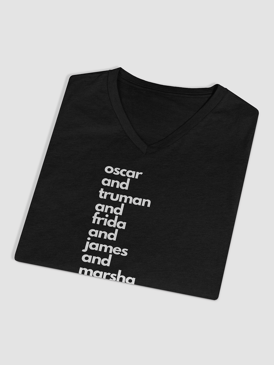 Queer Roll Call Relaxed V-Neck Tee product image (31)