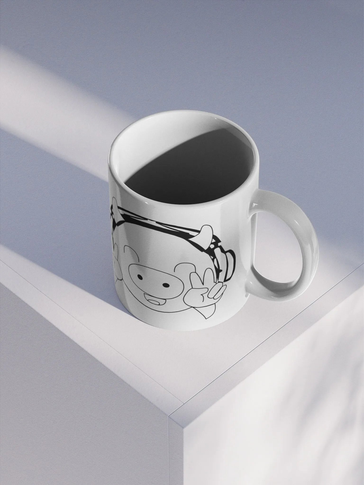 Mr. Moo Moo Peace Mug product image (3)