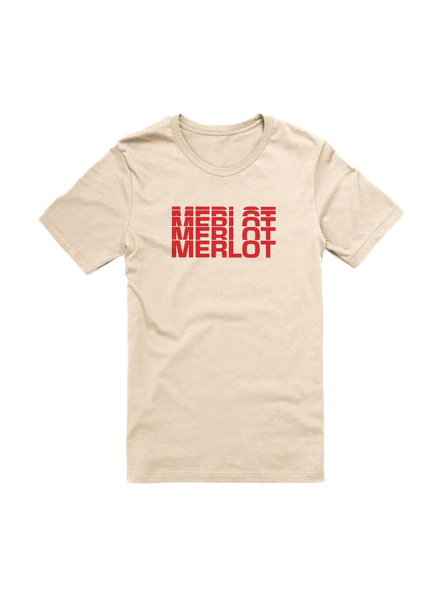 Merlot Faded Text T-Shirt – Bordeaux-Inspired Wine Aesthetic product image (24)