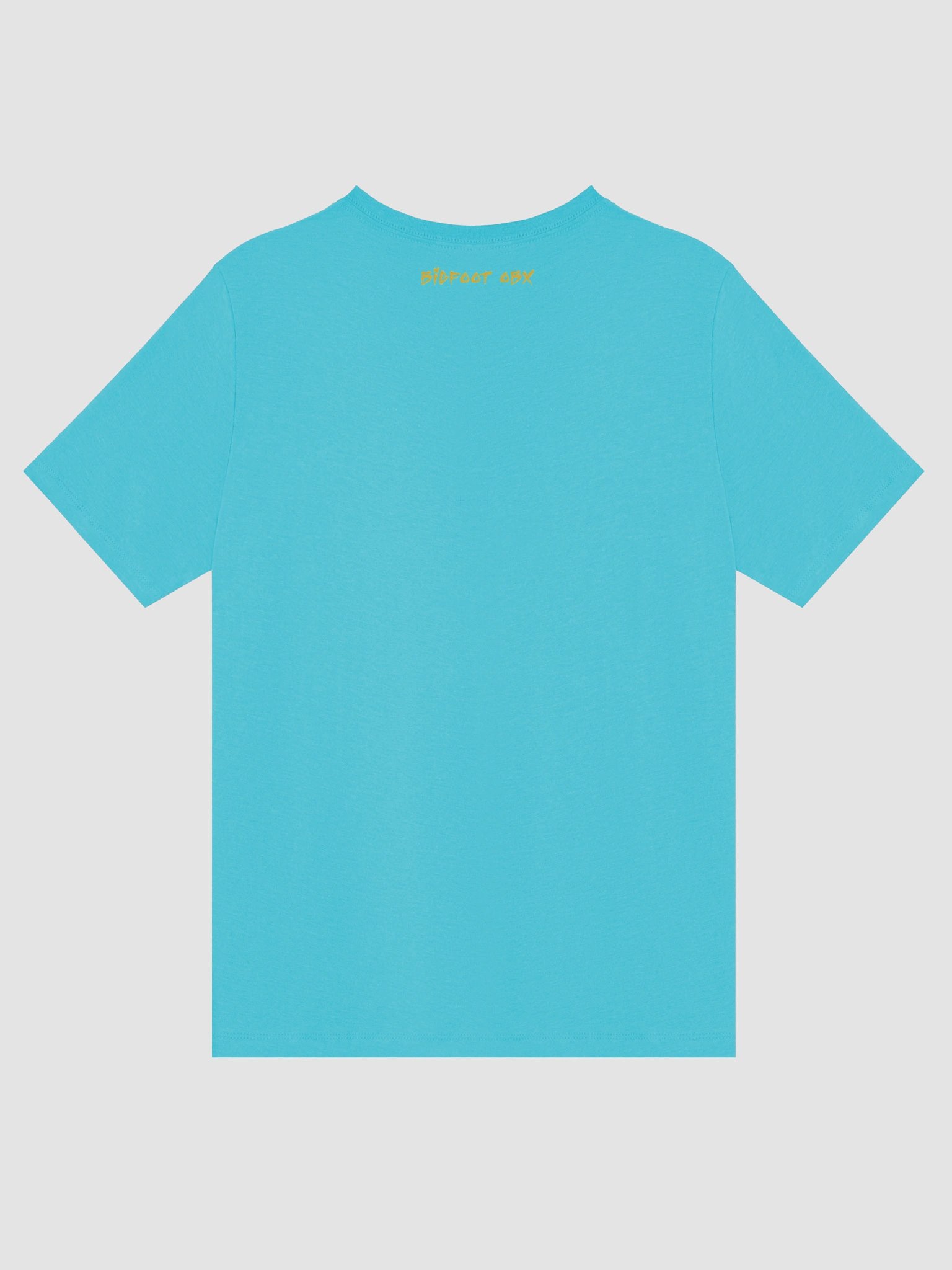 Destination Bigfoot Bronco Bigfoot Logo Bella+Canvas Women's Relaxed V-Neck T-Shirt (Turquoise) product image (4)