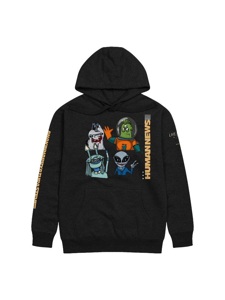 Human News Unisex Hoodie product image (1)