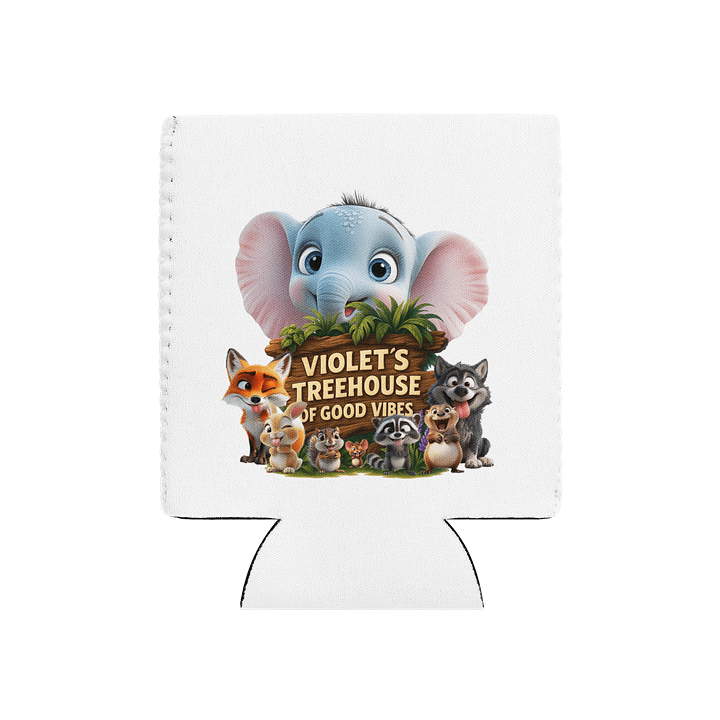 Treehouse of Good Vibes November Koozie product image (1)