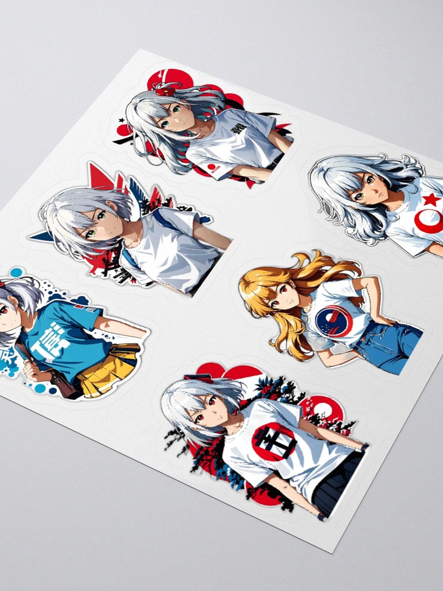 Anime Crew Kiss Cut Stickers Set product image (8)