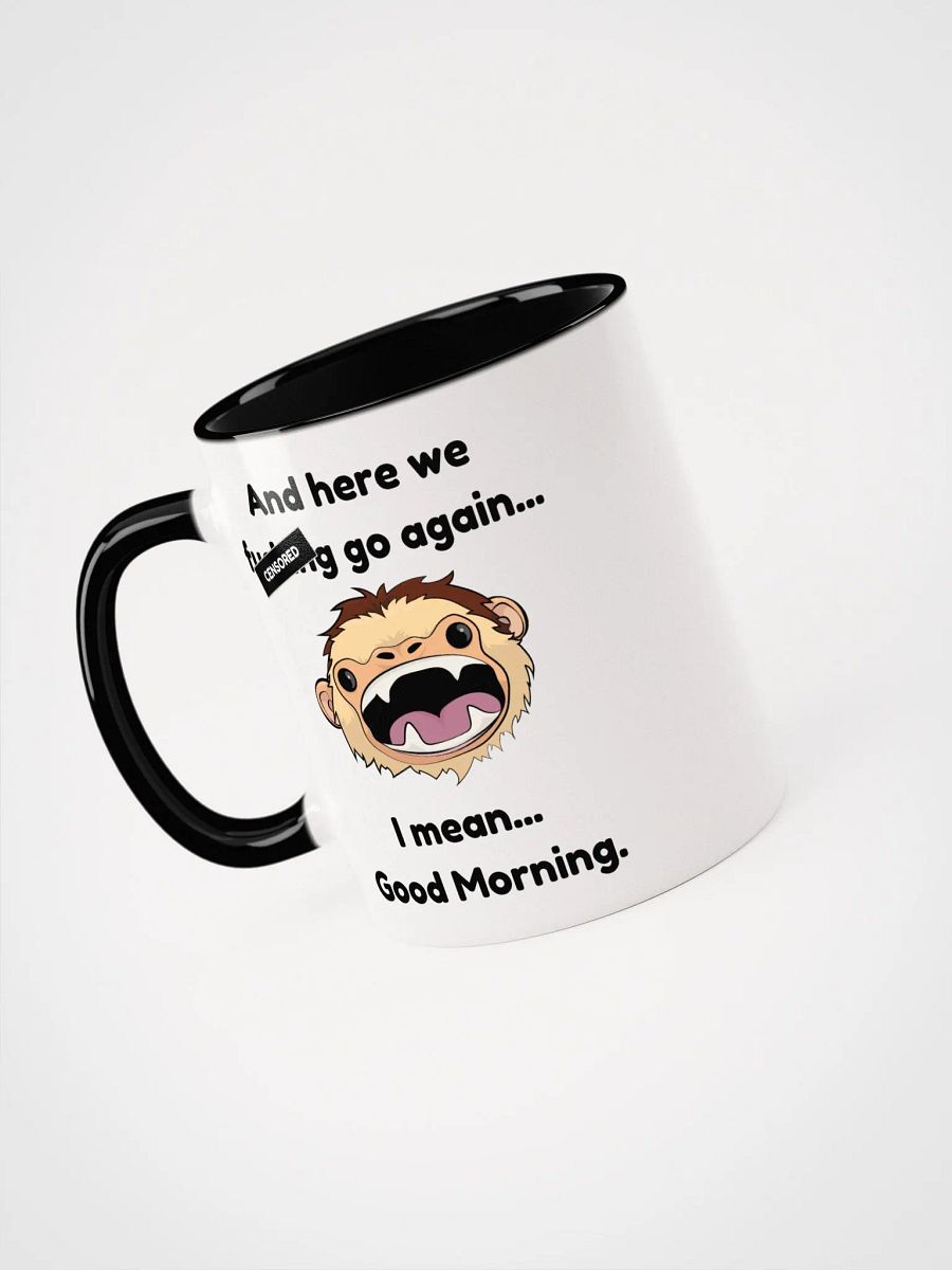 CENSORED (Black Bar) Here we f-king go again... Color Options Mug product image (30)