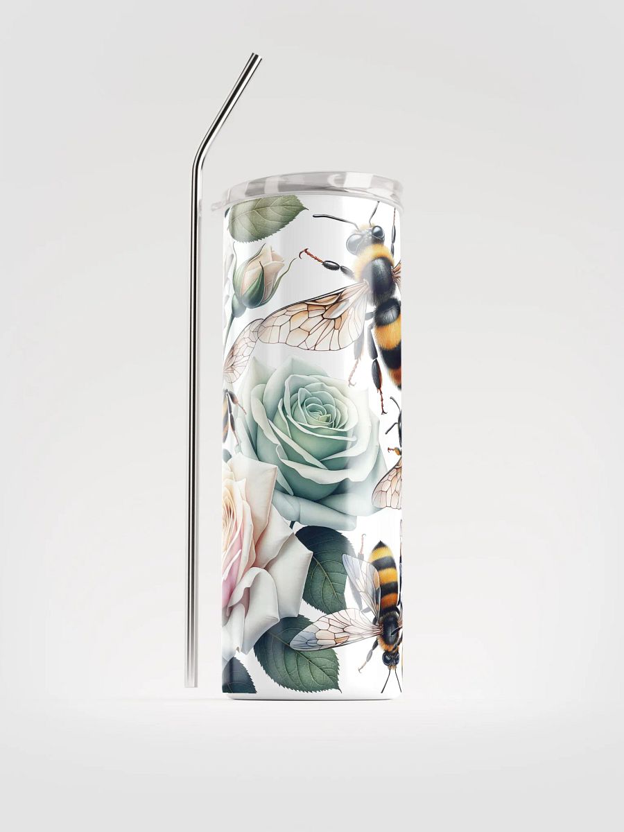 Buzzing Rose Garden Stainless Steel Tumbler product image (2)