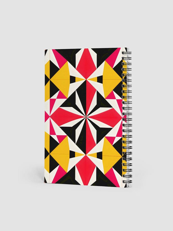 Kaleidoscopic Mosaic Spiral Notebook product image (2)