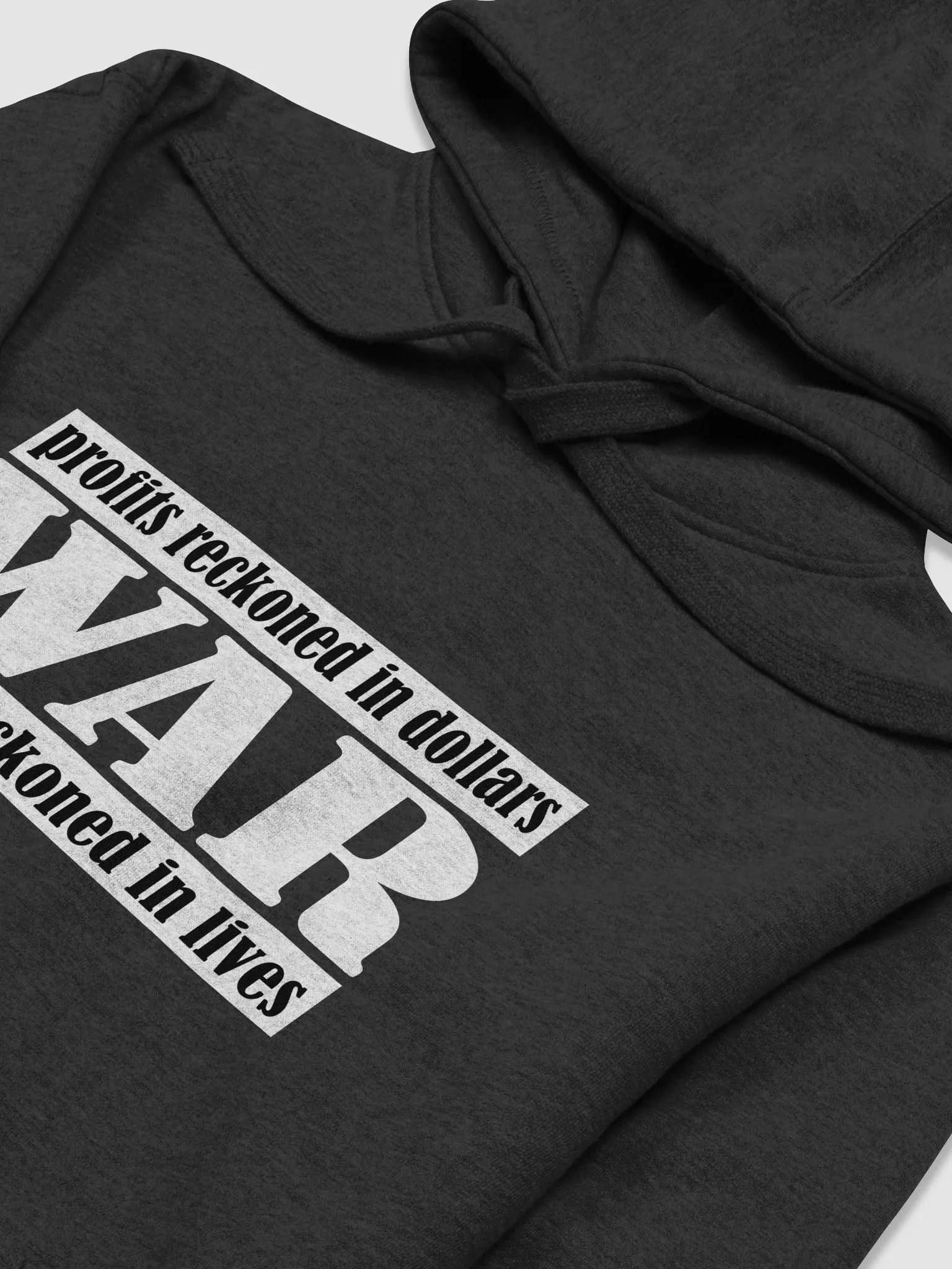 The Cost Of War - Cotton Heritage Unisex Premium Hoodie product image (3)
