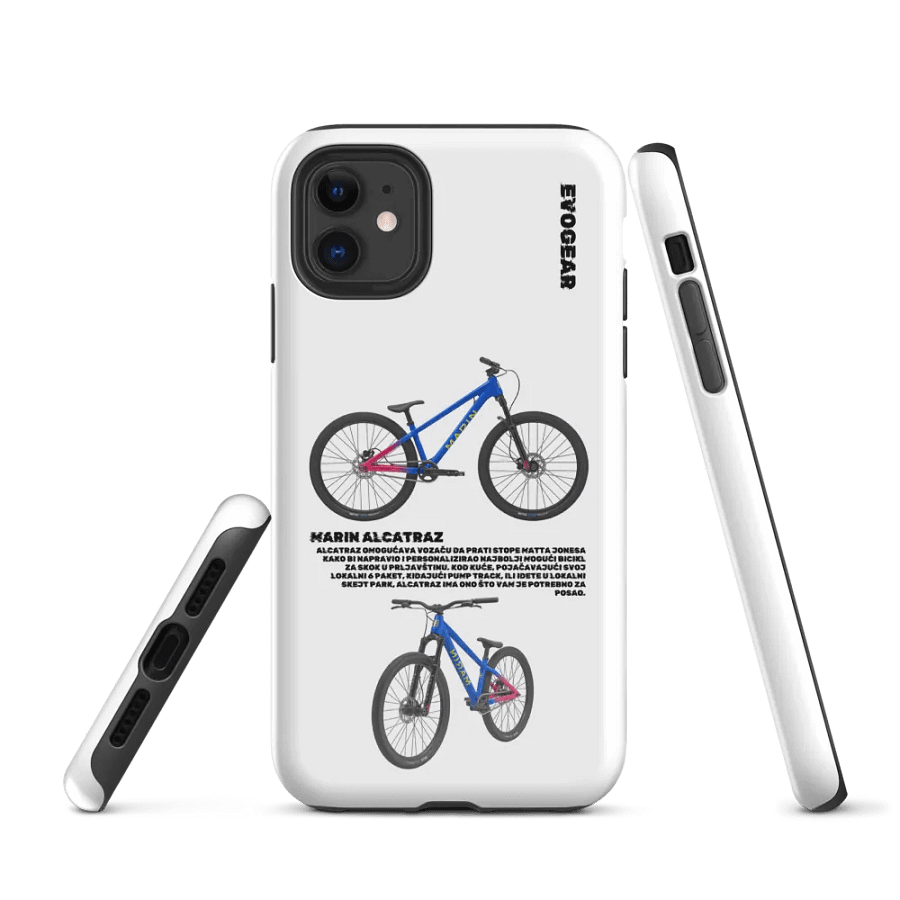 White Marin Alcatraz iPhone Case product image (1)