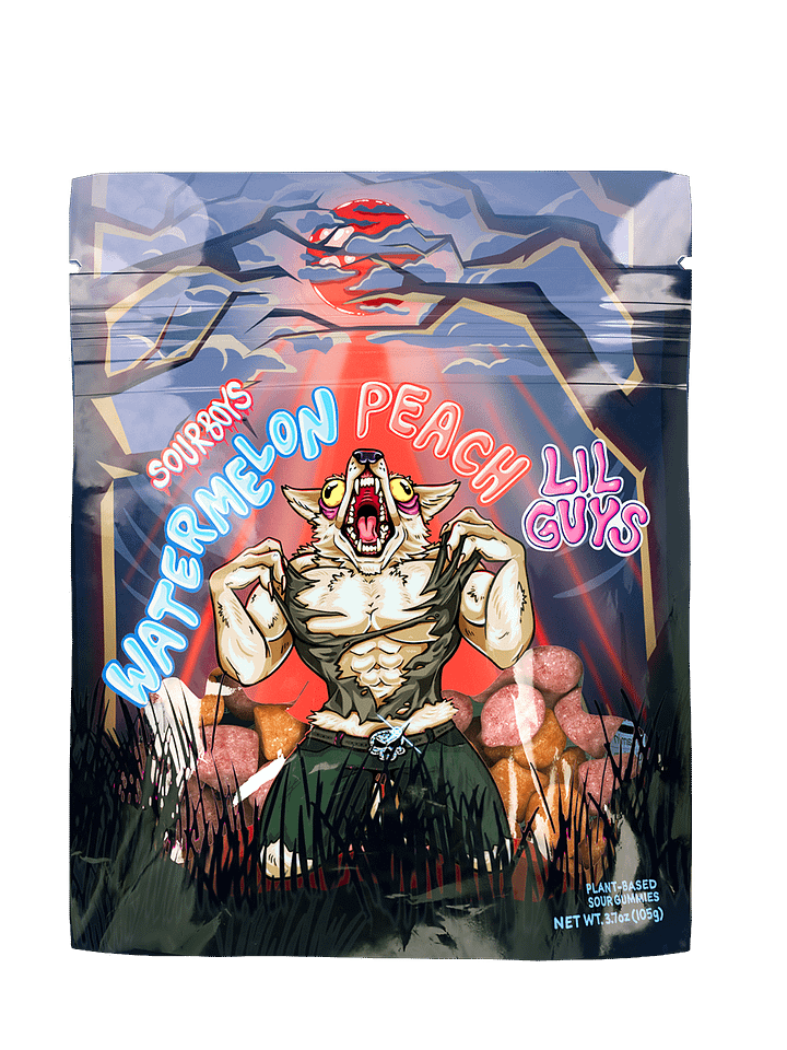 Alpha Wolf- Watermelon Peach LilGuys product image (1)