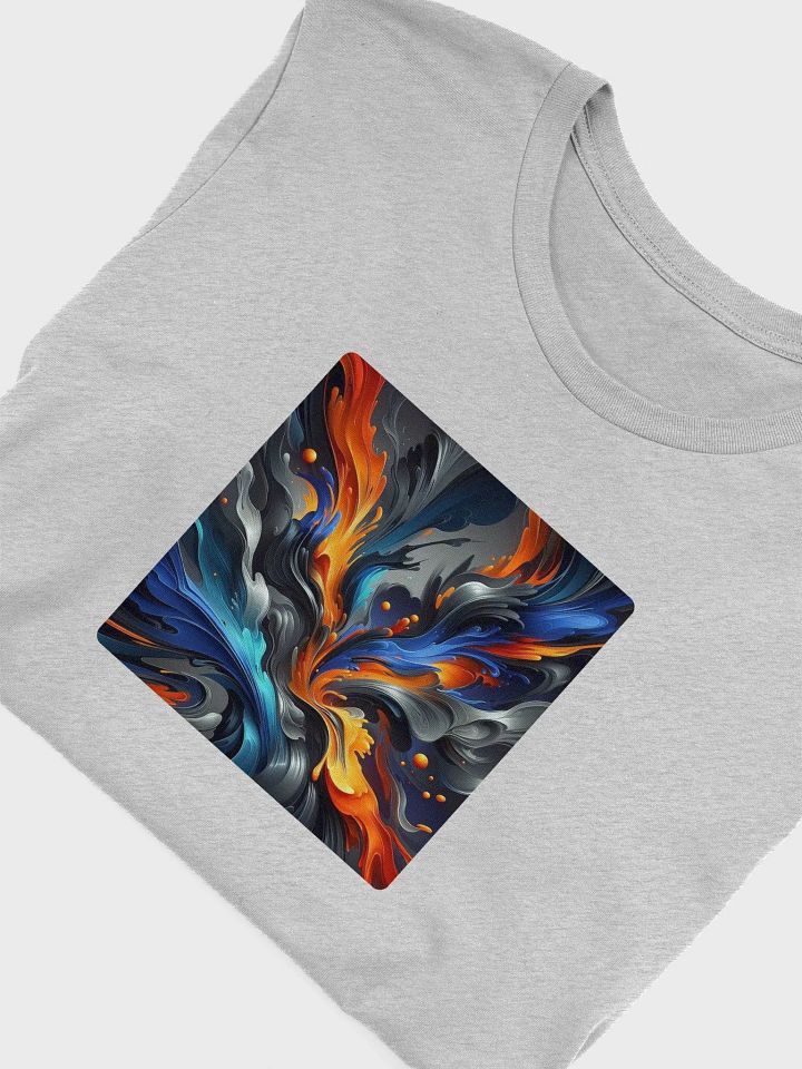 Iconic Softness Tee | AI Design abstract fluid product image (1)