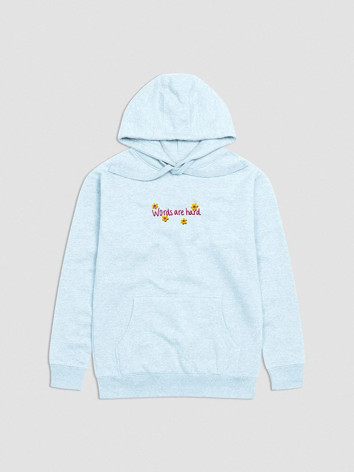 Words Embroidered Hoodie product image (10)