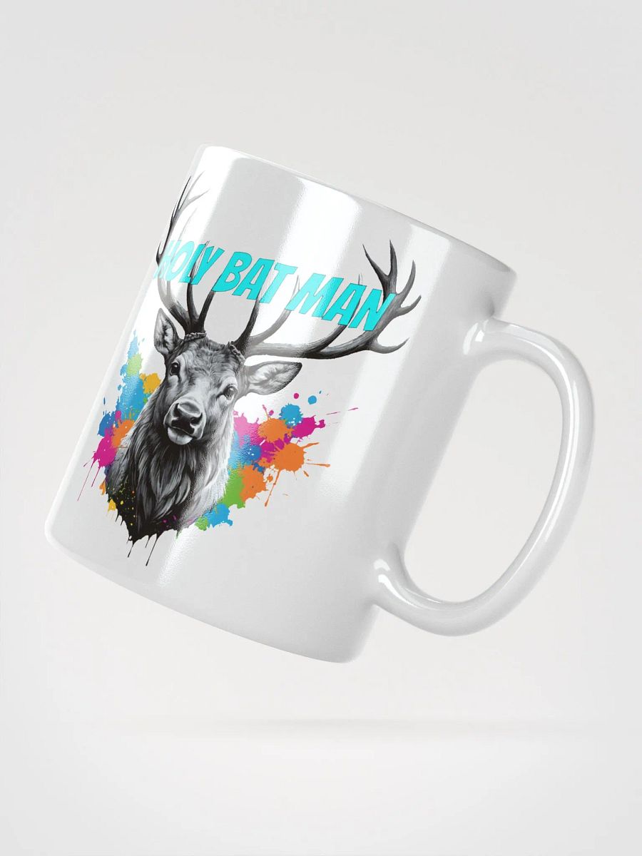 Holy Bat Man Mug White 11oz product image (2)