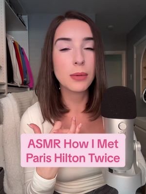 Replying to @Steph Aura I have told this story a few times before but happy to share again and waiting for my queen @ParisHilton to notice 🥹🤞🏻💕 #asmr #parishilton #whispering #relaxingvideos #storytime 
