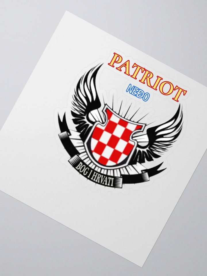 Patriotic Shield Kiss Cut Stickers product image (8)
