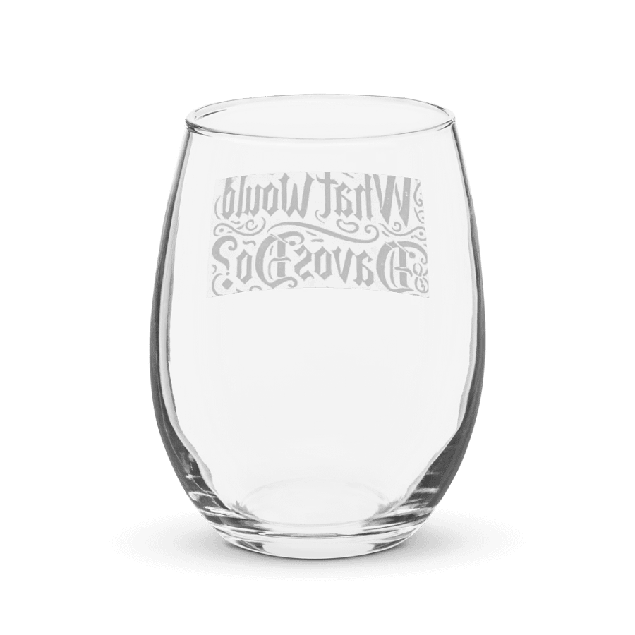 WWDD Stemless Wine Glass product image (2)