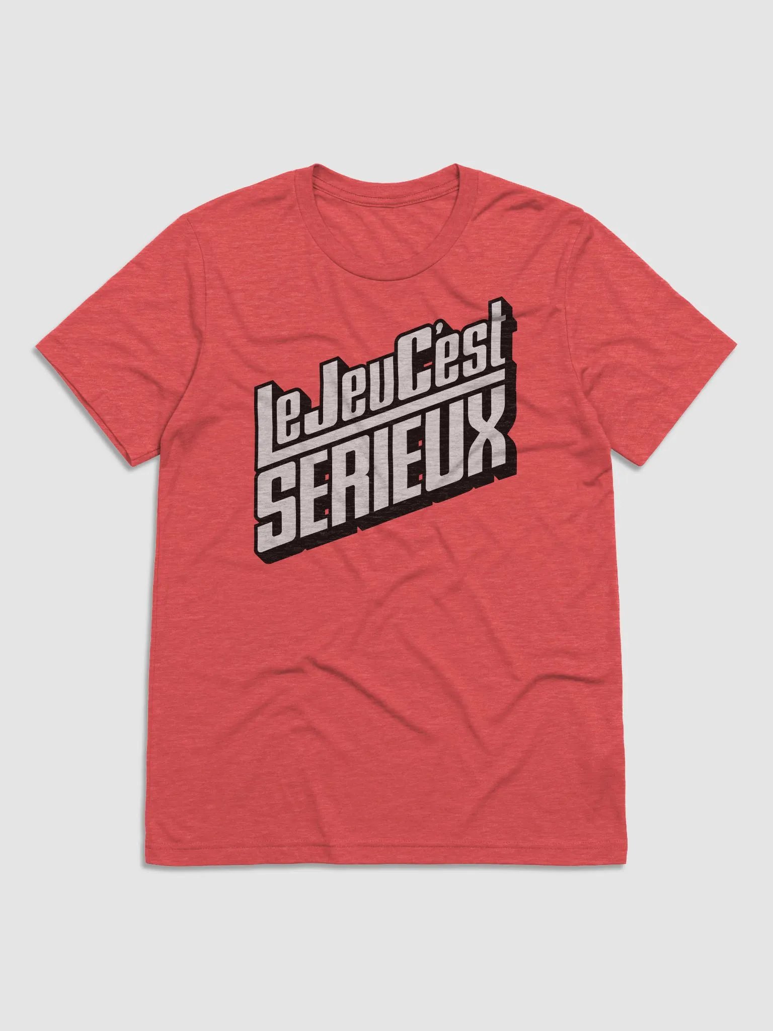 Le Jeu C'est Sérieux 3D – T-Shirt product image (1)
