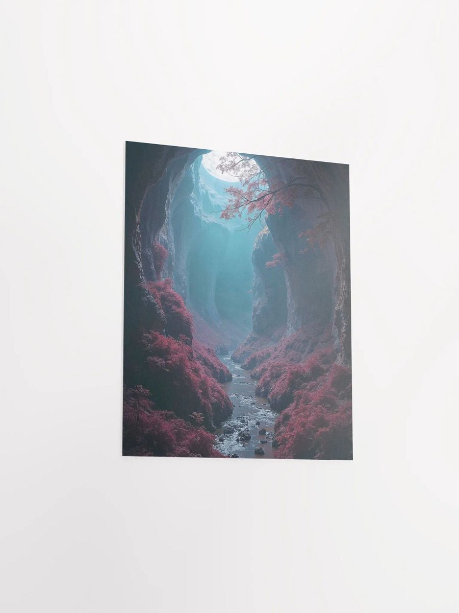 Crimson Valley Matte Poster product image (23)