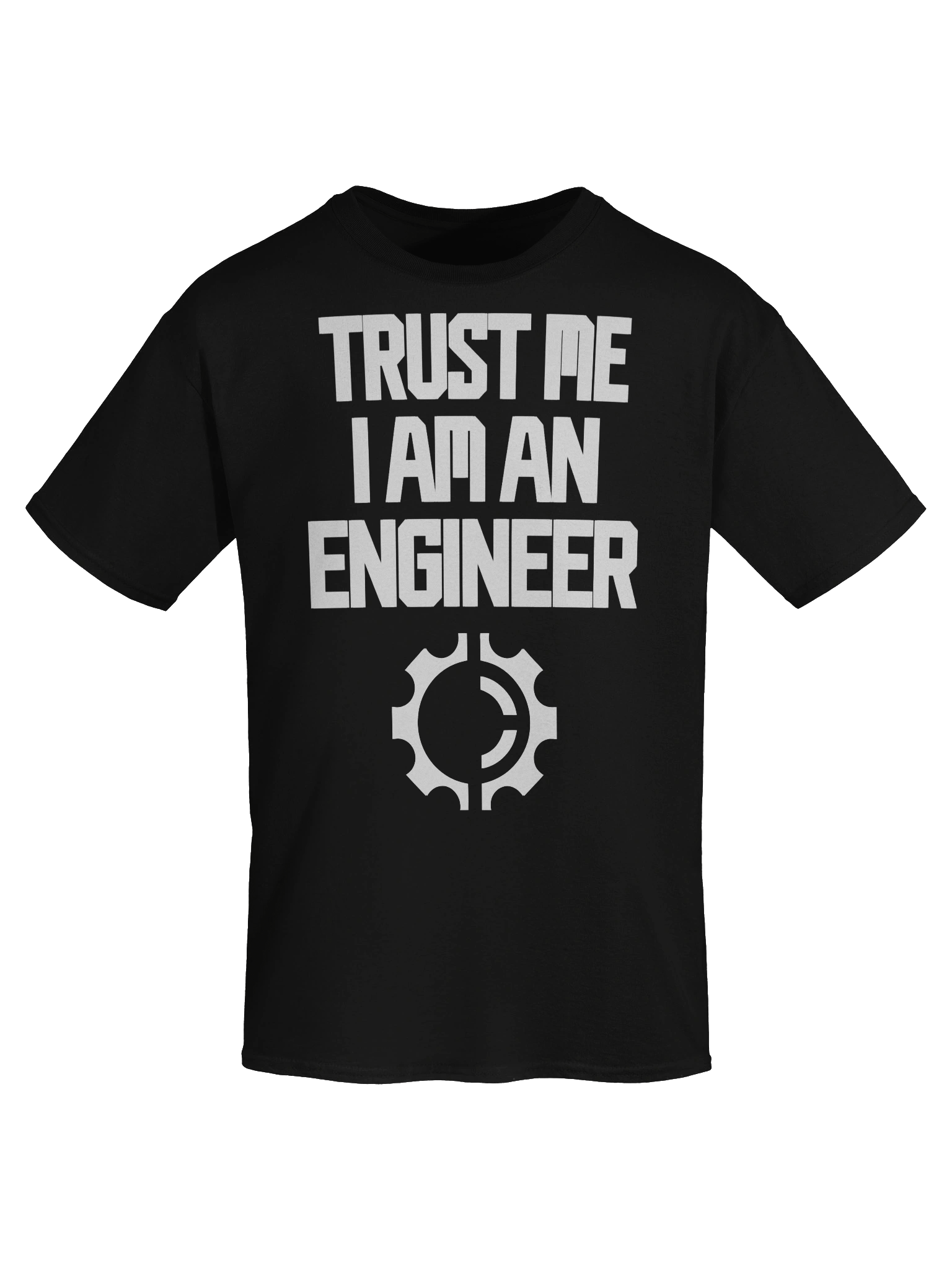 “Trust Me, I'm an Engineer” Gear Emblem T-shirt product image (7)