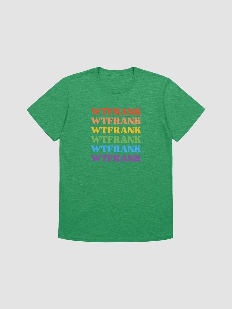 Rainbow WTFRANK Unisex Tee product image (1)