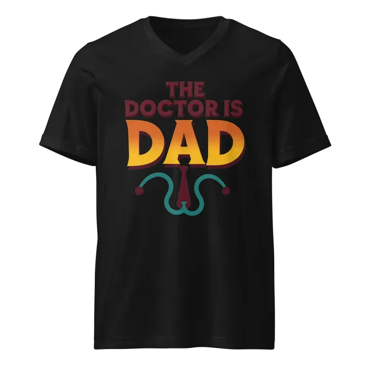 Dad Doctor V-Neck Tee product image (1)