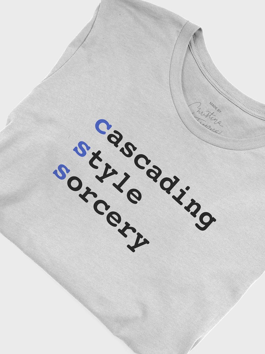 CSS Cascading Style Sorcery T-Shirt product image (3)