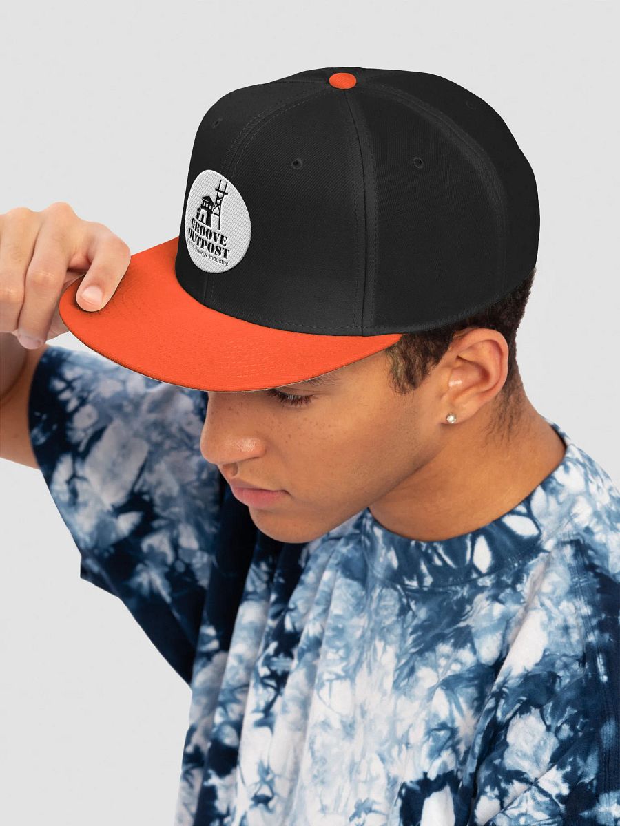 Groove Outpost Circle Patch Snapback Flatbrim product image (7)