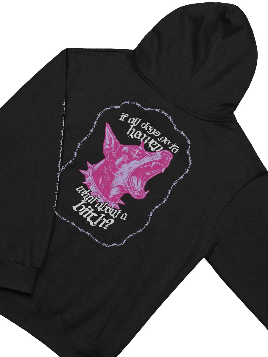 If All Dogs Go To Heaven - Pink Colorway Hoodie product image (22)