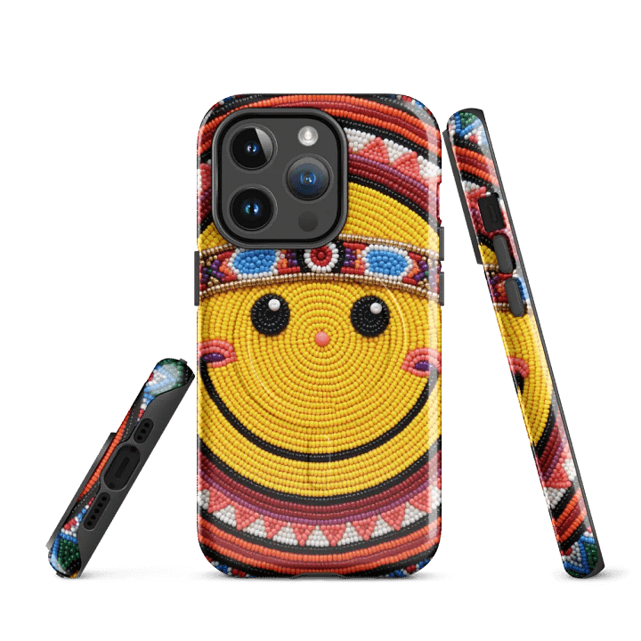 Smiliey Face Faux-Beaded iPhone® Case product image (3)