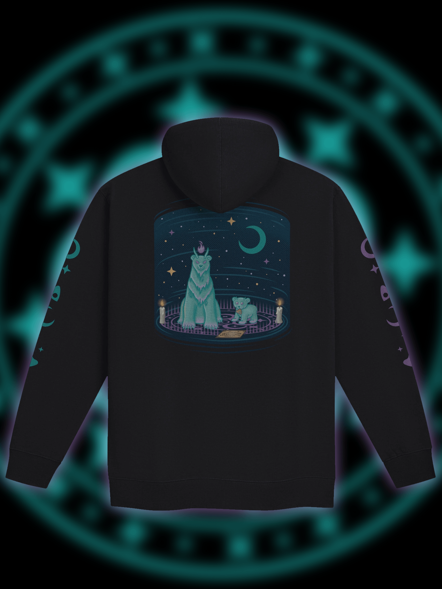 PolarGheist - Zip Hoodie - Back Design product image (2)