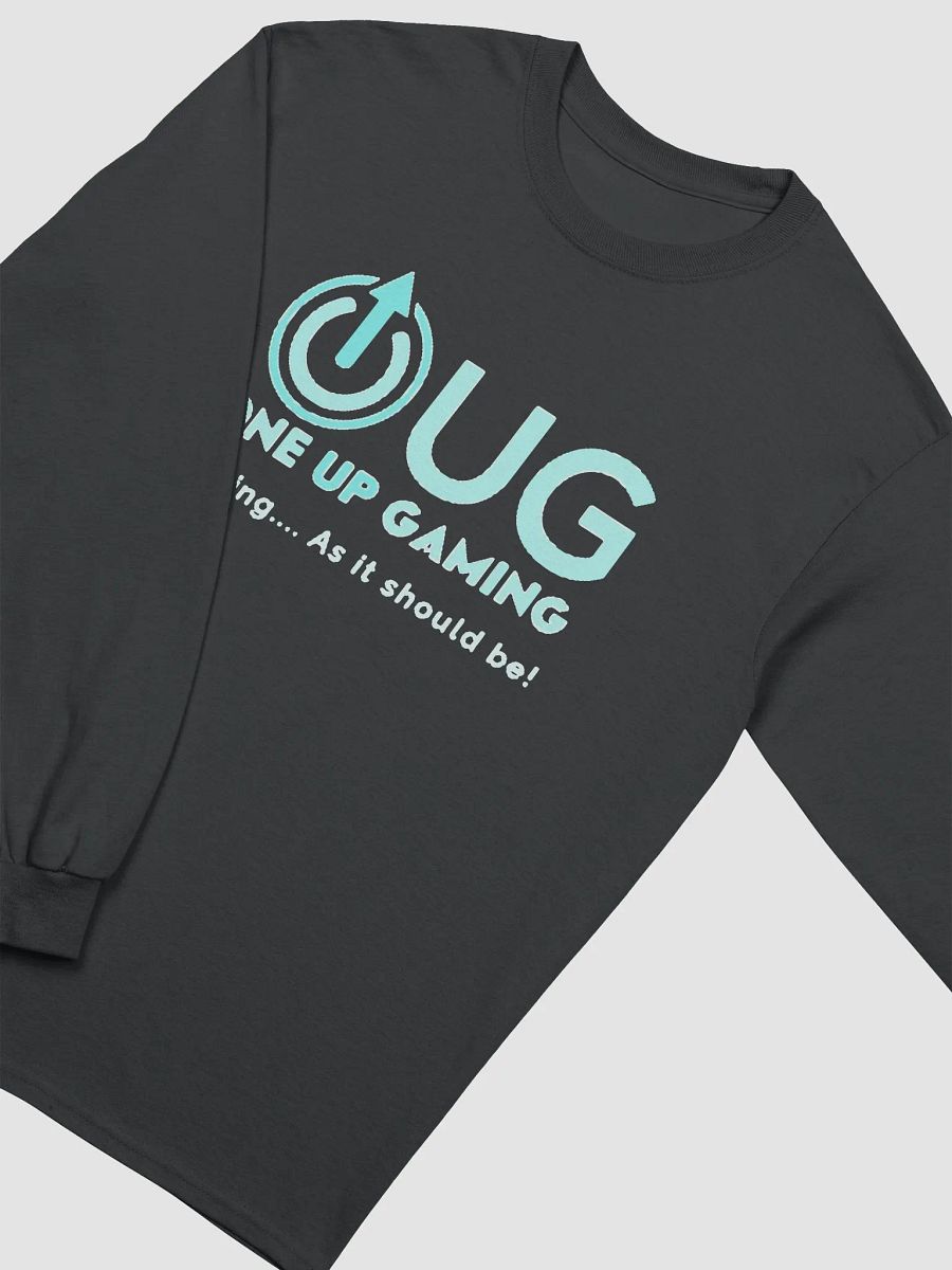 OUG Logo White Gildan Ultra Cotton Long Sleeve T-Shirt product image (3)
