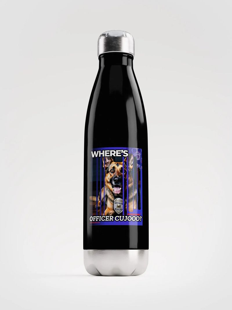 Officer Cujo Stainless Steele Water Bottle