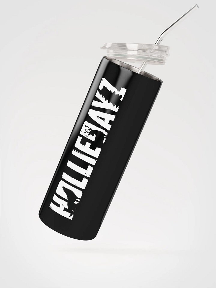 Holliedayz white logo tumbler product image (2)