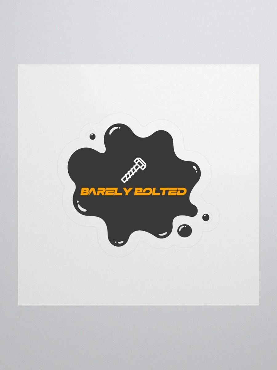 Barely Bolted Sticker product image (1)