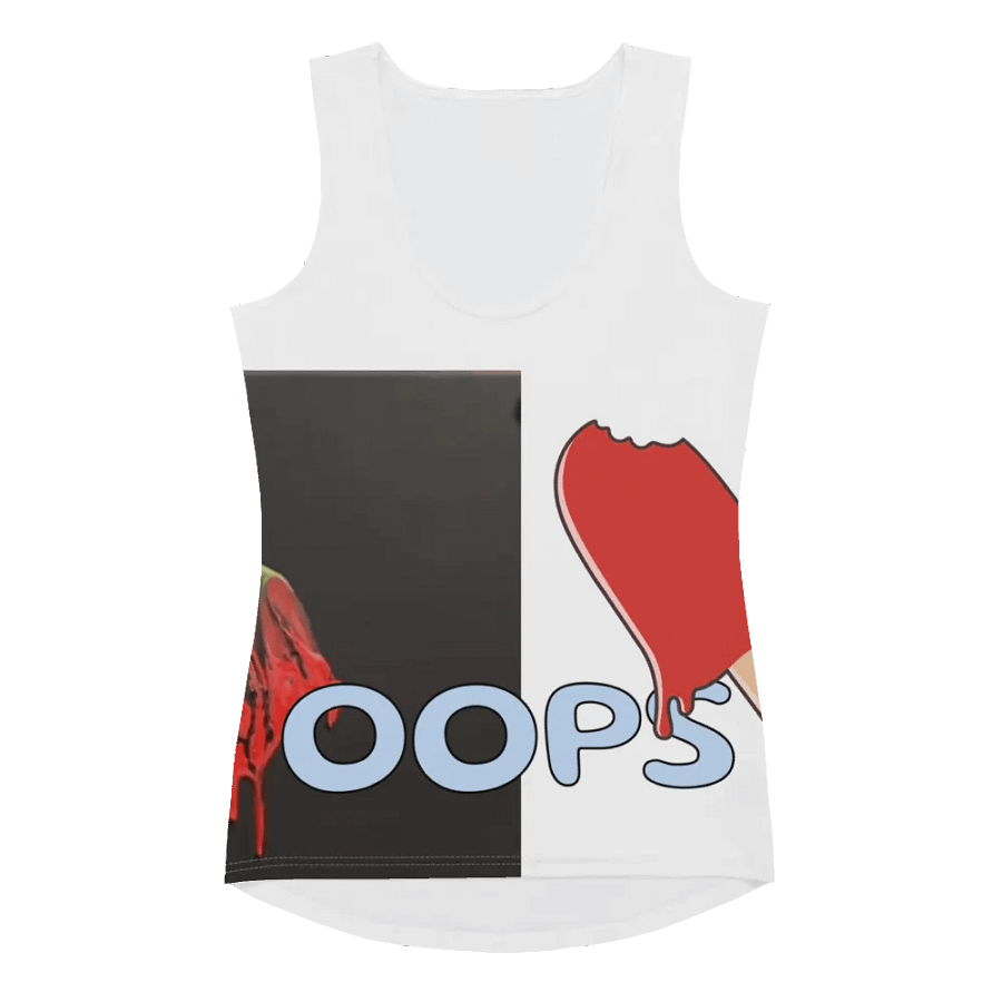 Oops! Melting Popsicle All-Over Print Women's Tank Top product image (3)