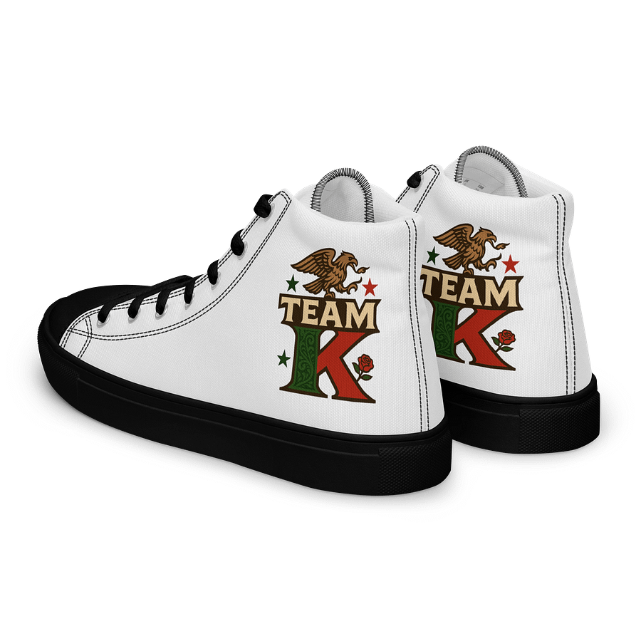 Team K Mexico Women's High Top Canvas Shoes product image (5)