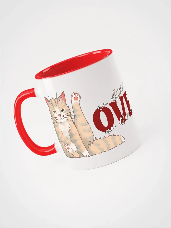 Cat Date Night - colored mug product image (1)
