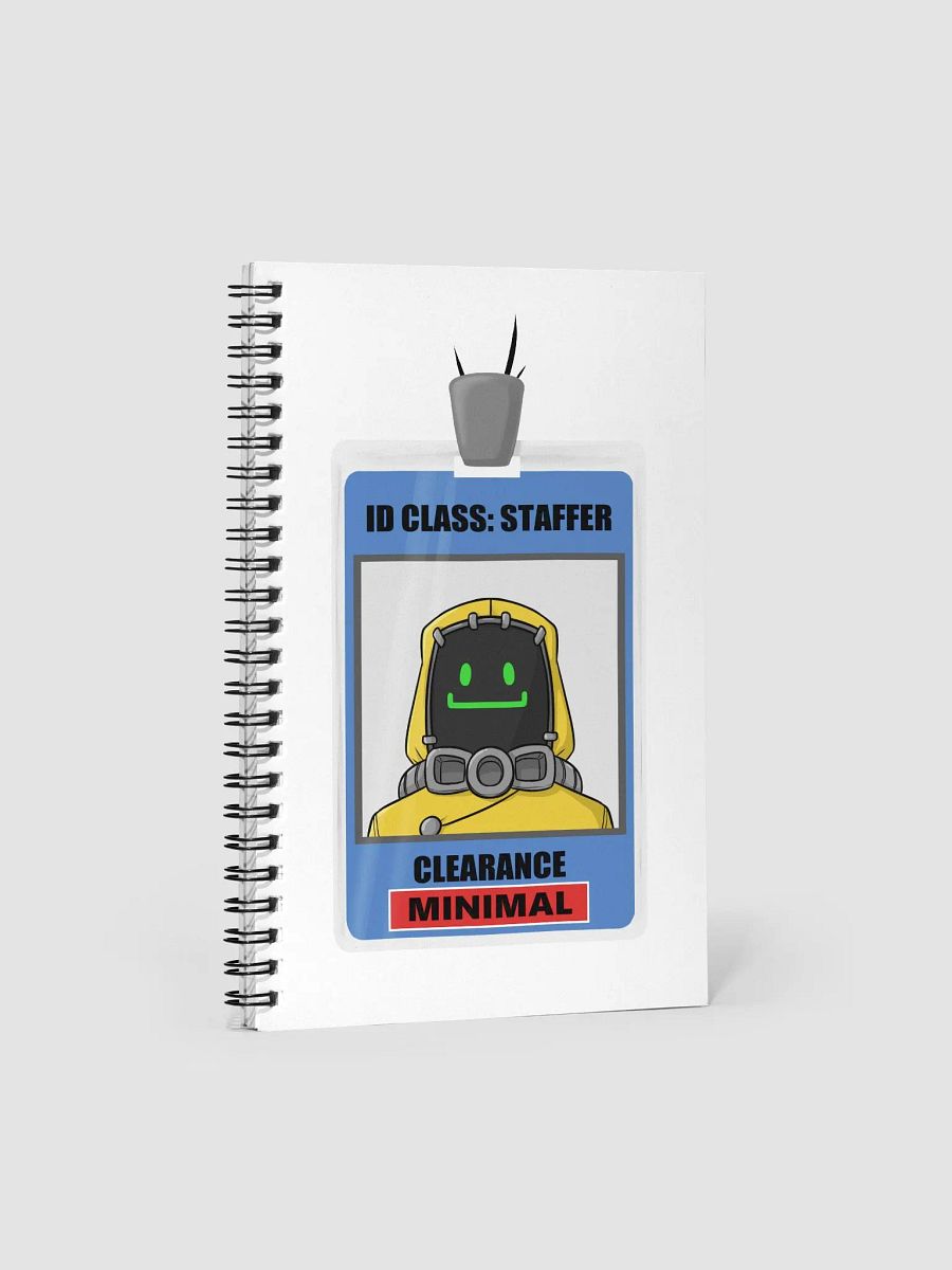 Staffer Pass Notebook product image (1)