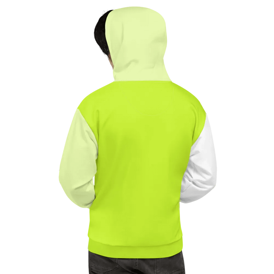 hoodie in safety refreshing green product image (2)