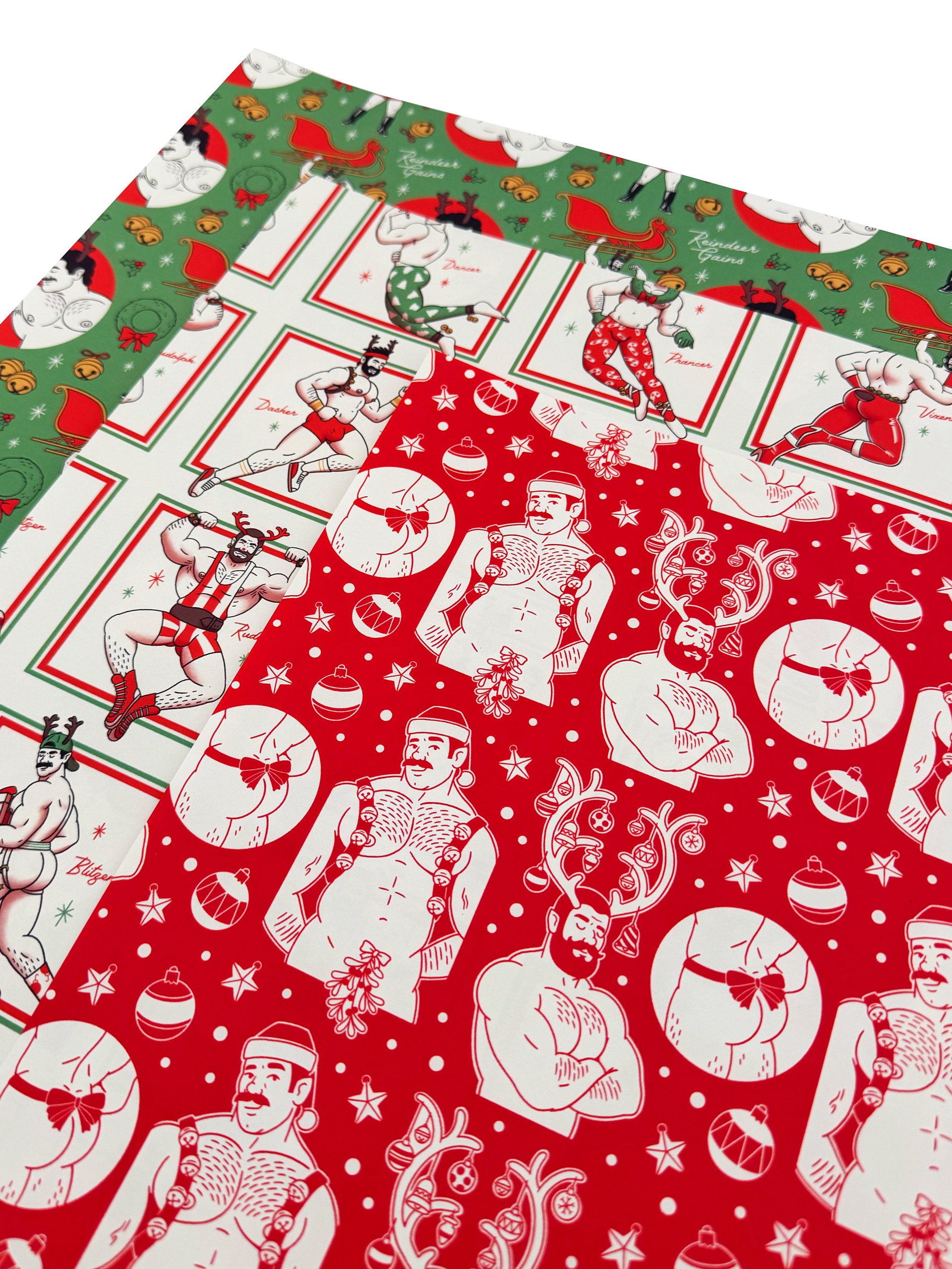 Reindeer Gains Giftwrap Set product image (2)