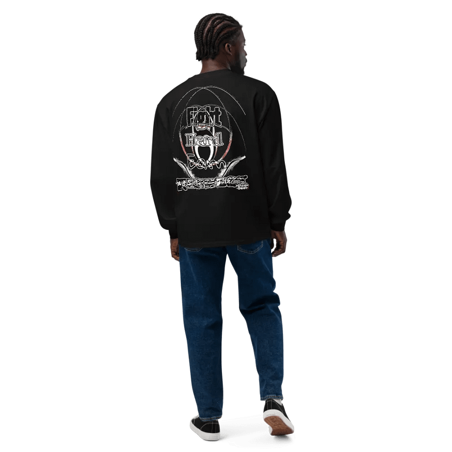 Fight Hard Earn Respect - Unisex Premium Heavyweight Long Sleeve Shirt product image (7)