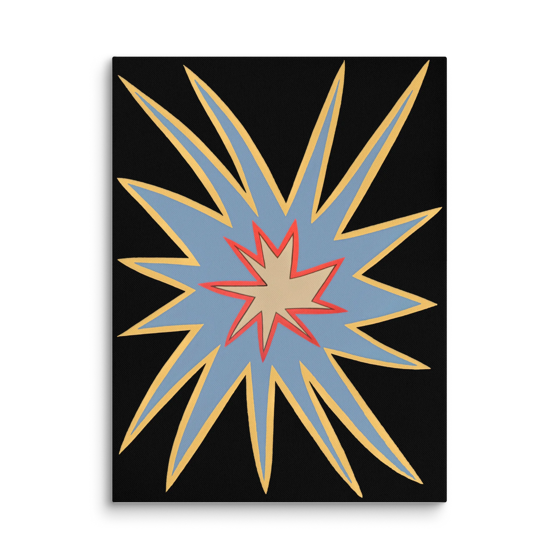 Bedroom Ceiling Starburst on canvas (30" x 40") product image (3)