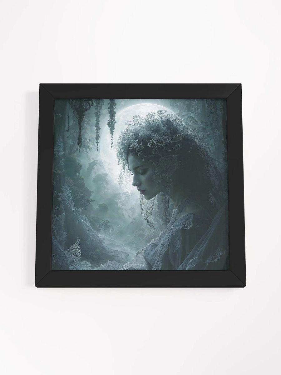 Lunar Solitude Framed Print product image (35)