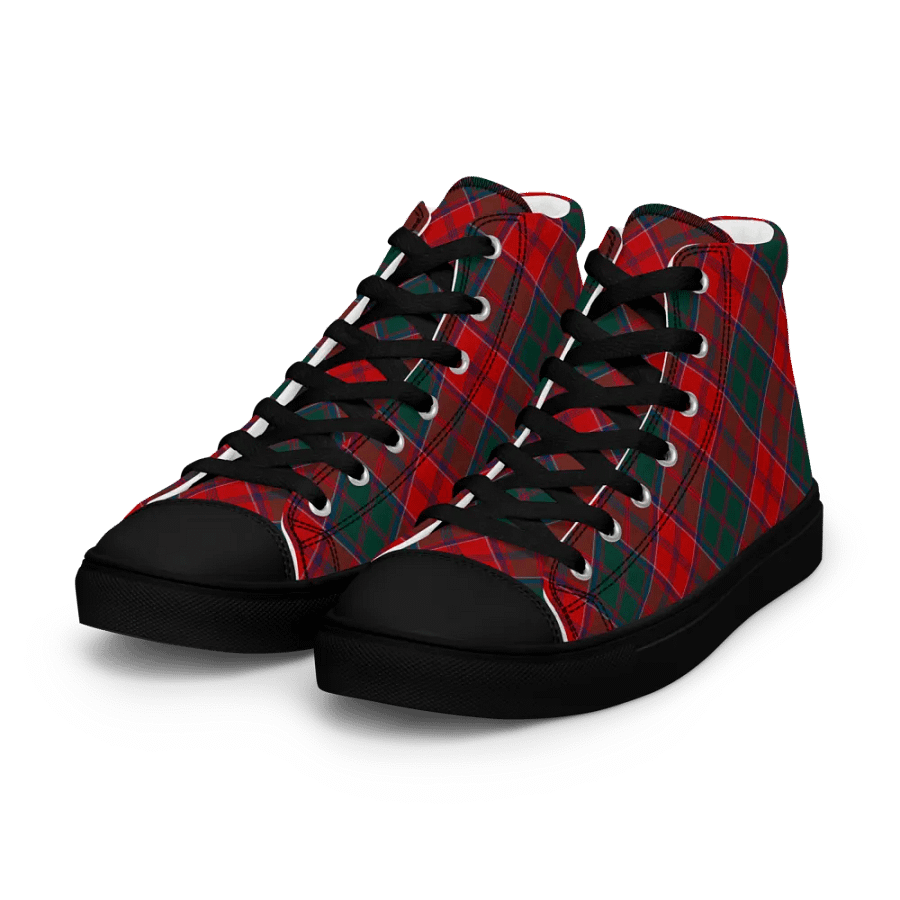Grant Tartan Men's High Top Shoes product image (2)
