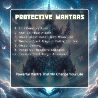Protective Mantra Collection Download - 7 Most Effective Mantras to Dispel Curses and Black MagicNew Product product image (2)
